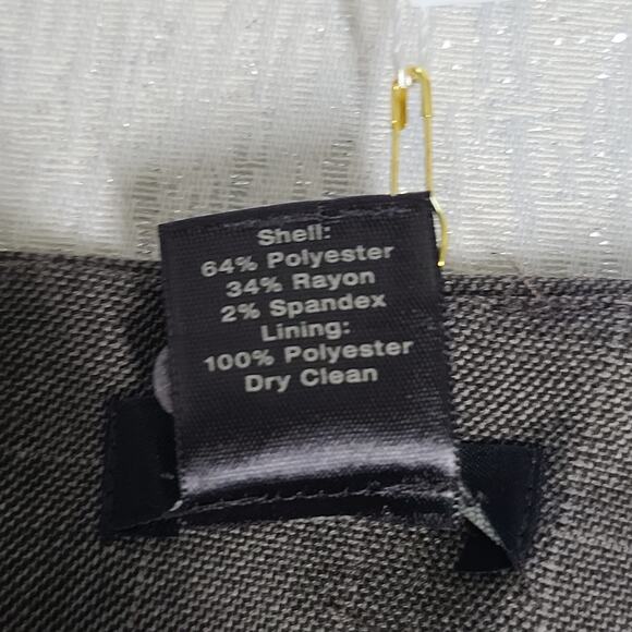 Ann Taylor women's plaid skirt suit skirt 4P Academia Dog Show suit Classic - Picture 7 of 10